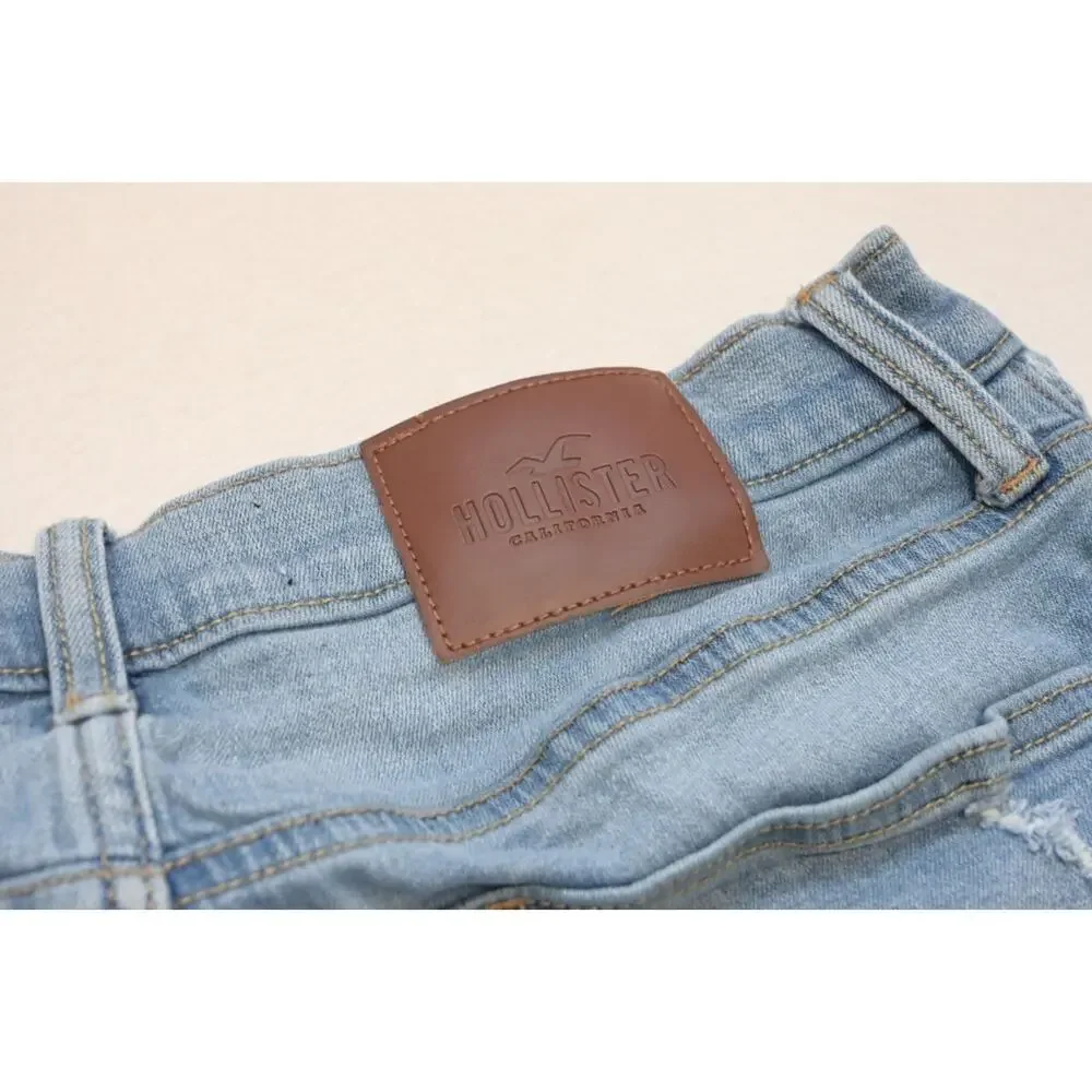 Hollister California Slim Straight Stretch Zip Fly Blue‎ Jeans Mens 31 x 32